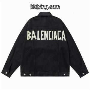 注目のストリート 魅力的なカラー使い バレンシアガ ブランド コピー balenciaga ブランド コピー デニムジャケット_メンズファッション_スーパーコピーブランド激安通販 専門店kidying26TH1zWv