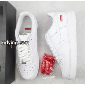 定番商品& supreme コピー Air Force 1’07 Low スニーカーホワイト色シュプリーム コピーコピースニーカー人気カジュアルシューズkidying260XrWbe