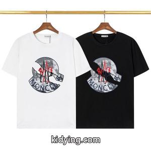 多色有！moncler スーパーコピー 新作コットンTシャツモンクレール スーパーコピー コピーkidying26HDmO9D