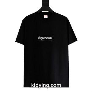 supreme ブランド コピー 21ss Week 18 x KAWS コラボ Chalk LOGO Box Logo人気上昇中ｔシャツコピーkidying265PT9Hb