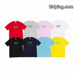 合わせやすい 8色可選気になる流行色おすすめ 2026春夏新作 半袖Tシャツ シュプリーム コピー supreme コピー シュプリーム コピー コピーkidying26rqeK9r