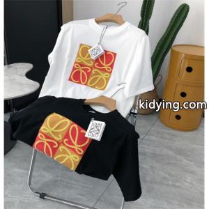 loewe スーパーコピーロエベ スーパーコピー激安 tシャツ半袖 ユニセックス アートな感じ 絶対にオシャレに見える 遊び心溢れるkidying26rWze0n