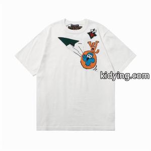 夏の買い必須！ Tシャツ/ティーシャツ 素晴らしい春夏の新作 ルイ ヴィトン ブランド コピー LOUIS vuitton ブランド コピー スタイルアップ見えなシンプル_ルイ ヴィトン ブランド コピー LOUIS vuitton ブランド コピー_ブランド コピー 激安(日本最大級)kidying260P5jOz