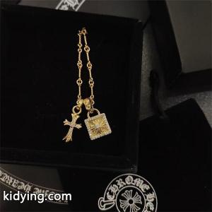 CHROME hearts コピー 銀座店 クロムハーツ コピー 22Ｋ タイニーファットクロス パヴェダイヤ チャーム ネックレス 通販ショッピングkidying268L9f8b
