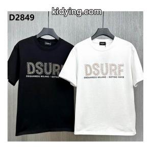 欧米風ディースクエアード コピーブランドメンズ半袖Ｔシャツ Dsquared2 コピーブランド プリントTシャツインナーkidying268fa4Tr