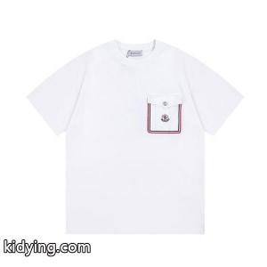 moncler コピーブランド偽物半袖tシャツ ２色選べる クルーネックジャージー 高いクオリティを誇る オーバーサイズkidying26v0HrSn