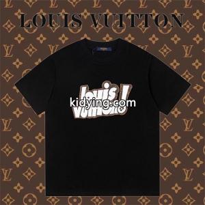 ヴィトン t シャツ コピー 通販 Louis vuitton コピーレトロなパターン 触りの良いサラりゆったり快適 ブルkidying26yCG19z