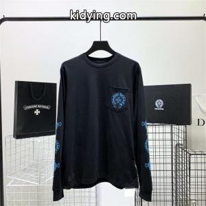 今度こそ完売！クロム ハーツ スーパー コピーchrome hearts スーパーコピー 長Ｔシャツコピーメンズコットン通気性抜群kidying26199faa