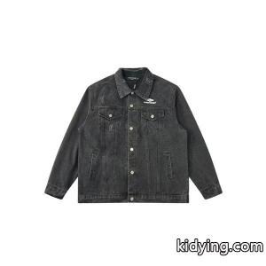 デニムジャケット 黒色 バレンシアガ コピー balenciaga コピー 2026秋冬【新アイテム】_ジャケット パーカー セーター コート_メンズファッション_スーパーコピーブランド激安通販 専門店kidying26CSP5Hz