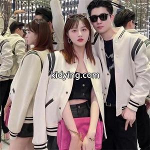 ホワイト カップル款 ベースボールジャケット バルマン コピーブランド balmain コピーブランド コピー 秋冬 スタイル 定番kidying26zGfiaC