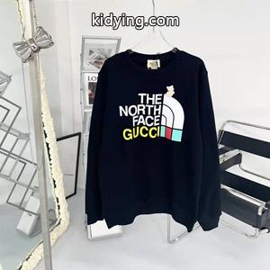 先取りGocci × The North face コピーブランド 2026AWファッション ノースフェイス偽物 スエットシャツ 可愛い 男女兼用kidying260jSfSv
