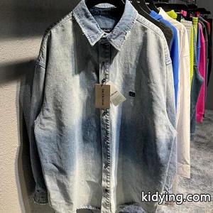 balenciaga コピーブランド メンズデニムジャケットスーパーコピー　バレンシアガ コピーブランド 限定セールkidying26811PDa