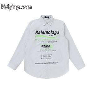 流行のストリート上品 balenciaga コピーブランド メンズ　シャツパリタワーロゴプリントkidying26iC8Dyq