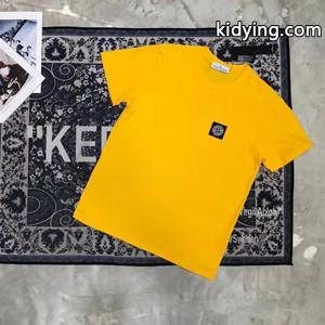 お手頃な人気ブランド STONE ISLAND ストーンアイランド 半袖Tシャツコピー 多色展開 シンプルなロゴパッチkidying26rqOjSv