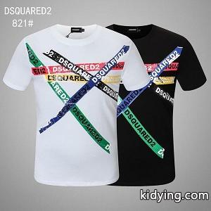 高いデザイン性 Dsquared2 コピー ディースクエアード コピーコピー Ｔシャツ 激安 2色選択可 メンズファッションkidying26y8n0Xr