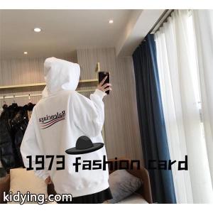21SSbalenciaga コピーブランド秋冬新品 ブランド英字ロゴプリント 激安パーカー オーバーサイズkidying26bGrKLD