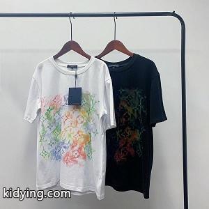 夏の最新ファッション Louis vuitton ブランド コピー 半袖Tシャツコピー 肌触りの良いサラり夏大人気のアイテムkidying26D01zii