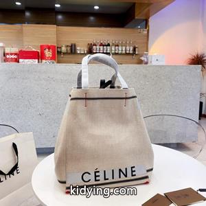 celine コピー キャバス ロゴ トートバッグセリーヌ コピー偽物 シンプルでお洒落 大容量でエレガントなシルエット 品質保証kidying26L9Xr8D