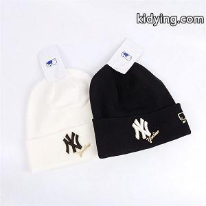 黒色白色 ニット帽子コピーNY秋冬トレンド エムエルビーコリアMLB激安kidying26bC0rOv