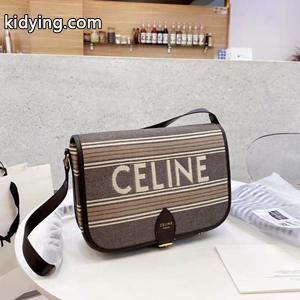 日本未上陸 celine コピーブランド セリーヌ コピーブランドコピーショルダーバッグ レディース ブラウンのストライプ 幅広い年代で使える逸品kidying26z8LTvy