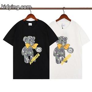 Tシャツコピー burberry コピーブランド バーバリー コピーブランド ユニセックス 丸首ネック 若くて元気で個性的kidying26vyiGbu