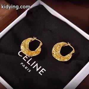 celine コピーブランド 人気商品登場 2026春夏新作 セリーヌ コピーブランド偽物アクセサリー ピアス シンプルなデザイン 幅広いシーンで活躍kidying265XfS9v