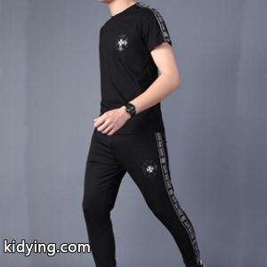 今っぽいアイテム CHROME hearts スーパーコピー クロムハーツ スーパーコピー 上下セット 半袖 メンズ 誰にでもフィットするkidying26555bKf
