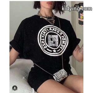 2026SS【fendi コピー】トランプアイ コットン Tシャツ41713660フェンディ コピー コピー黒白ストレッチ吸湿性kidying269vqKnm