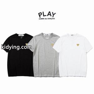 コムデギャルソン黄色ミニロゴ半袖ｔシャツ コーディネートの定番アイテムになること間違いなしkidying26fSDWPn