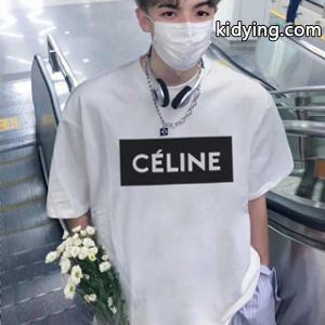今や世界中から愛されるceline コピー セリーヌ コピー ティシャツ 春夏 ユニセックス 特別なプリントに合わせkidying265rq0ja