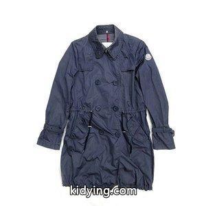 モンクレール コピー moncler コピー モッズコート トレンチコート ナイロン 薄手 ダブルボタン ネイビー レディース 通販 ショッピングkidying26PnS15D