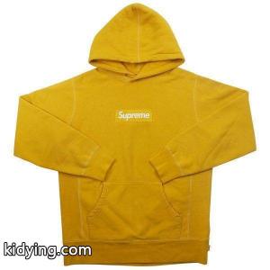 シュプリーム ブランド コピー supreme ブランド コピー Box Logo Pullover BOXロゴパーカー マスタード 良い 通販kidying26Ojmq8f