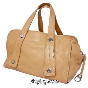 ミニ ボストンバッグ ハンドバッグ レディース レザー ベージュkidying26fGfi0D
