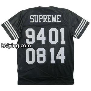 シュプリーム スーパーコピー supreme スーパーコピー 14SS Championship Football Top ナンバリングTシャツ 黒 新品 販売 通販kidying26HnSb8r