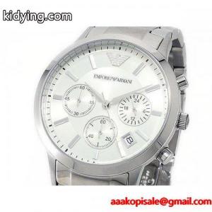 エンポリオ アルマーニ コピーブランド EMPORIO armani コピーブランド AR2459 クロノグラフ メタルベルト 腕時計 メンズウォッチ 通販kidying268HLvyy