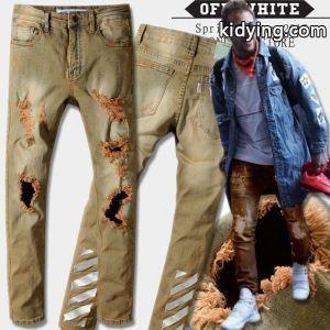 激安 大特価安い Off-white スーパーコピー オフホワイト スーパーコピー コピー メンズ ロングデニム 大活躍間違いなし ビジネス用 ジーンズkidying26zWbWnm