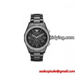 armani ブランド コピー エンポリオアルマーニ ブランド コピー 腕時計 コピー メンズ AR1455 ブラックダイアル ブラックセラミックベルト クロノグラフ ビジネス おしゃれ 男性用kidying26qyyCuq