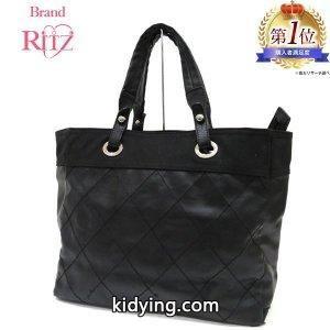 バッグ パリビアリッツ トートMM BCランク キャンバス ブラック レディースkidying26reWreC
