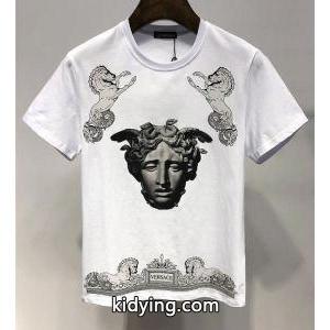 ヴェルサーチ コピーブランド コピー versace コピーブランド 超激得 人気定番 プリント Ｔシャツ コーデしやすい 大活躍 ブラック、ホワイトkidying269n0XfC