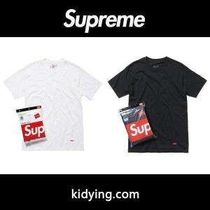 supreme コピー × Hanes Tシャツ シュプリーム コピー × ヘインズ 白 黒kidying26jiqeWr