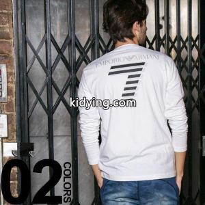 エンポリオ アルマーニ ブランド コピー EMPORIO armani ブランド コピー EA7 バック7プリント クルーネック 長袖 Tシャツ ロンT EA6YPT95PJ18Z :7537213930:ゼンオンライン - 通販ショッピングkidying26HvySri