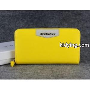 大人の雰囲気漂う長財布　givenchy ブランド コピー　ジバンシィ ブランド コピー　レディース　ラウンドファスナーウォレット　イエローkidying26DGfmKr