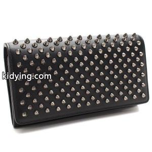 クリスチャンルブタン コピー Christian louboutin コピー 2つ折り長財布 小銭入付き 1165076-B078 BLACK/GUNMETAL ブラック :clo116507602:ビッグヒット Yahoo!店 - 通販ショッピングkidying26KT9L5z