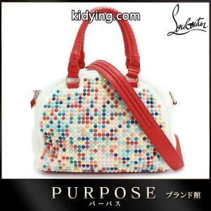 クリスチャン ルブタン Christian louboutin ブランド コピー パネトーネ スモール スパイク スタッズ 2WAY ハンド ショルダー バッグ レザー 3135034 :90051566:PURPOSEパーパス・ヤフー店 - 通販ショッピングkidying2619DmaC