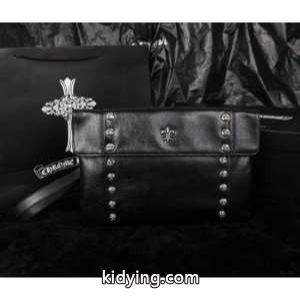 クロムハーツ コピーブランド Chrome hearts コピーブランド バッグ ピラミッドスタッズ 最安値高品質なコスメティック・ケース ブラック レザー_CHROME hearts コピーブランド クロムハーツ コピーブランド_ブランド コピー 激安(日本最大級)kidying264fC8ve