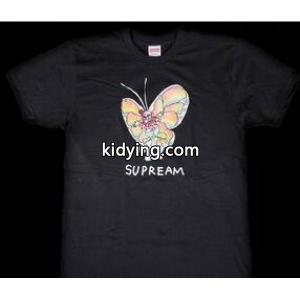 高級感あるシュプリーム スーパーコピー ゴンズバタフライ　大定番のＴシャツ　ブラック_半袖Tシャツ_メンズファッション_スーパーコピーブランド激安通販 専門店kidying26GX9rGv