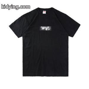 2026人気の主流アイテムsupreme コピーブランド Shooter 上品でファッション Tシャツ/半袖 2色選択可_半袖Tシャツ_メンズファッション_スーパーコピーブランド激安通販 専門店kidying26vqG1zu