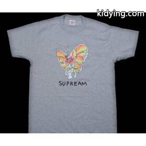程よいサイズ感でシュプリーム コピー ゴンズバタフライ　シュプリーム コピー 偽物　着用感がありＴシャツ　グレー_半袖Tシャツ_メンズファッション_スーパーコピーブランド激安通販 専門店kidying26r8bmSj