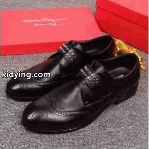 足元を軽快に見せるフェラガモメンズロファー FERRAGAMO紳士靴ビジネスシューズブラウンkidying26DquOne
