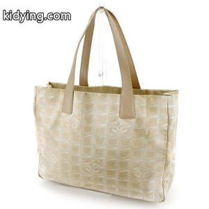 chanel コピー バッグ トートバッグ ニュートラベルライン トートMM ベージュ シルバー レディース メンズ 訳あり 中古 Bag :T4250:ブランドデポTOKYO - 通販ショッピングkidying26OLvGXD